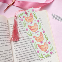 Load image into Gallery viewer, Chicken & Tulip Bookmark