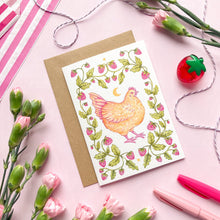 Load image into Gallery viewer, Chicken & Strawbs | Greeting Card