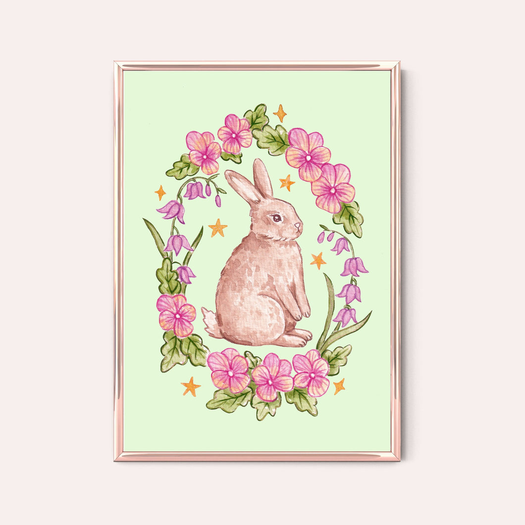 Spring Bunny Print