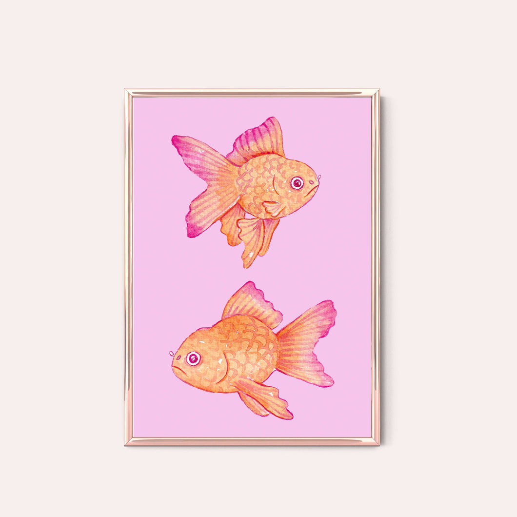 Goldfish Print