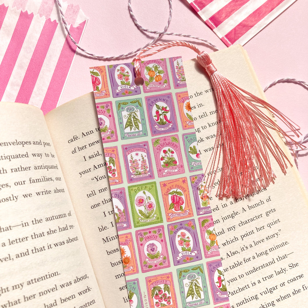 Seed Packet Bookmark