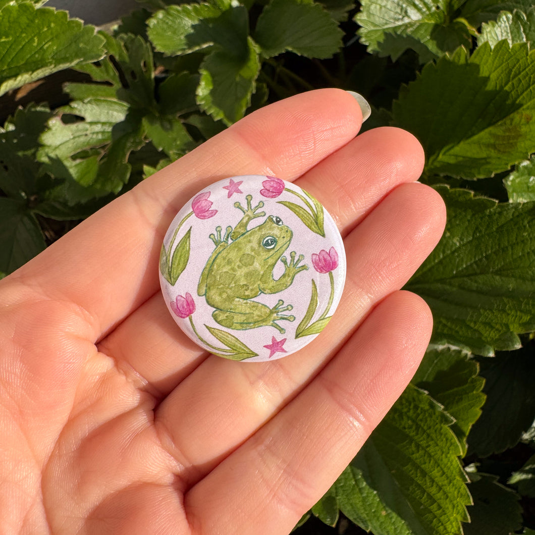 Frog & Tulip Badge