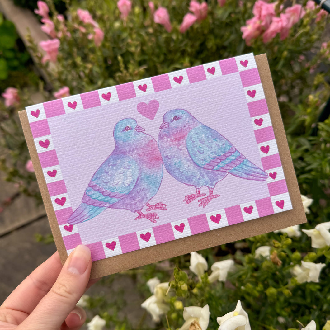 Pigeon Love | Valentine’s Day Card