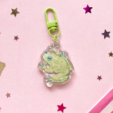Load image into Gallery viewer, Frog Acrylic Keyring
