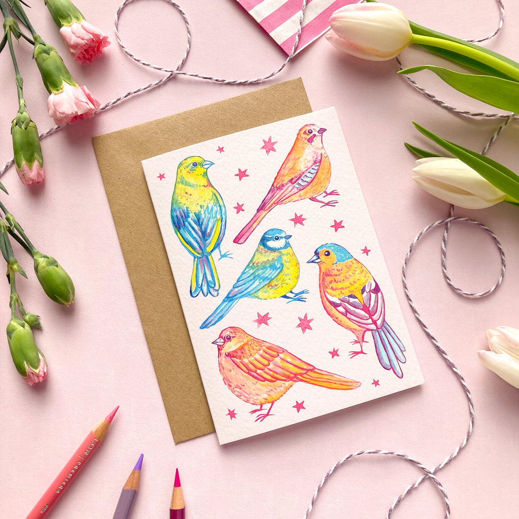 British Birds | Greeting Card