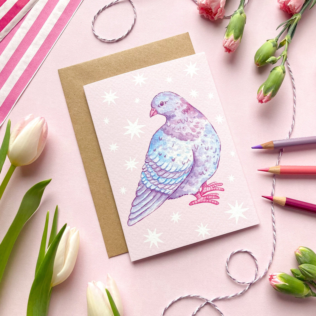 Pigeon | Greeting Card